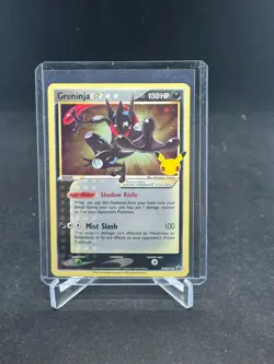 The Pokemon Company Greninja Star SWSH144 Promo Holo 130 HP English - Fair Shape - Image 1