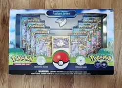 🔥Lot of 4- Pokemon GO Radiant Eevee Premium Col Team Mystic,Valor,Team Instin - Image 2