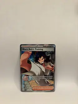 Pokemon TCG Black Belts Training Ascended Heroes Full Art Card 255/217 NM/Mint - Image 1