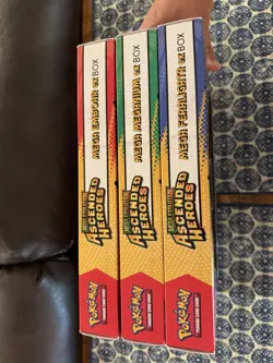 Pokemon Mega Evolution Ascended Heroes Ex Box Set of 3 Factory Sealed 24hr! - Image 3