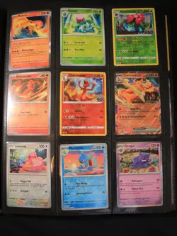 Pokemon Gen 1 Binder Only Holos & Reverse Holos - First 151 All Holo NM 250+ - Image 2