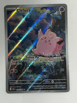 Pokemon TCG Clefairy 094/088 Perfect Order Illustration Rare Card - Image 1