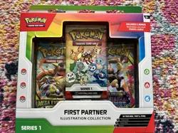 Pokemon TCG First Partner Illustration Collection Series 1 New Sealed - Image 1
