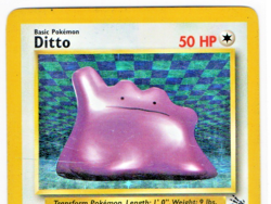 Ditto 3/62 Fossil Holo Rare Unlimited Pokemon TCG WOTC English - Image 3