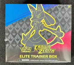 POKEMON CROWN ZENITH ELITE TRAINER BOX SEALED ETB - Image 1