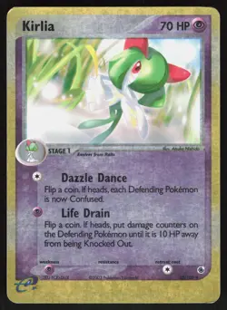 Kirlia Reverse 35/109 Ruby & Sapphire Pokemon Card HP - Image 1
