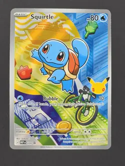 Pokemon Squirtle 039 First Partner Pack Promo Holo - Image 1
