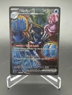 Pokemon TCG Palafin EX 151/131 Prismatic Evolutions Sir Fresh NM Condition - Image 1
