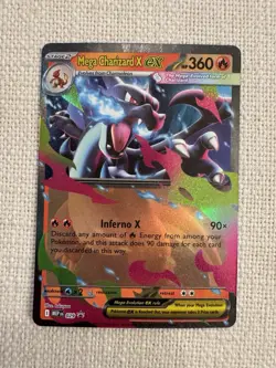 Mega Charizard X ex Ascended Black Star Promo Holo Foil #29 Pokemon TCG NM - Image 1