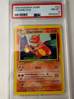 Charmeleon 24/102 Game Pokemon PSA 8 - Image 1
