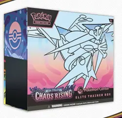 Chaos Rising Pokemon Center Elite Trainer Box PC ETB Sealed Confirmed PRESALE - Image 1