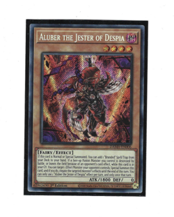 Yu-Gi-Oh! Aluber the Jester of Despia Dawn of Majesty DAMA-EN006 1st Edition NM - Image 1