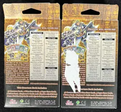 Yugioh Rise of the True Dragons Structure Deck SEALED 1st Edition ENGLISH x2 - Image 3