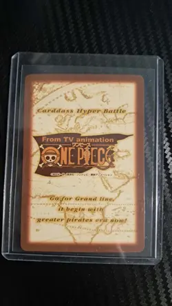 2001 BANDAI One Piece Hyper Battle LUFFY H14 RARE VINTAGE 1ST TCG CCG - Image 2