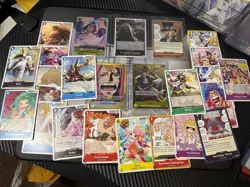 One Piece card Lot Of 25 Cards - Jewelry Bonney - Sabo - Image 1