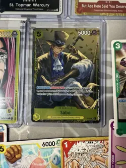 One Piece card Lot Of 25 Cards - Jewelry Bonney - Sabo - Image 3