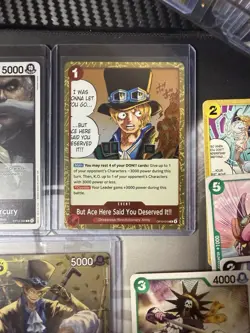 One Piece card Lot Of 25 Cards - Jewelry Bonney - Sabo - Image 4