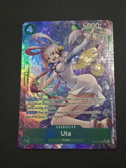 Uta OP13-023 SR Alt Art Carrying On His Will One Piece English - Image 1