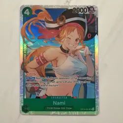 Nami OP14-031 (SR) The Azure Sea’s Seven One Piece TCG English x4 Play set - Image 3