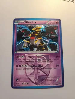 Pokemon TCG English Card Plasma Storm Giratina Cracked Ice Holo 62/135 - Image 1