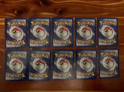 10 VINTAGE Pokemon Cards from Classic WOTC Sets!! - Image 2