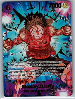 Monkey.D.Luffy - (SP) EB02-061 English PRB02 - One Piece Card - NM/LP - Image 1
