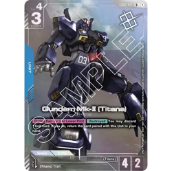 Gundam Promotional Cards Store Tournament Participant Pack 03 - Image 3
