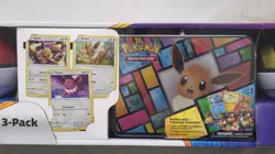 POKEMON COSTCO 3- PACK EEVEE TREASURE COLLECTORS CHEST TIN POKEBALLS BUNDLE NEW - Image 2
