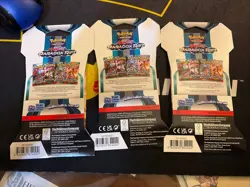 Pokemon TCG Paradox Rift Sleeved Booster Pack Lot Of 3. Scarlet & Violet - Image 2
