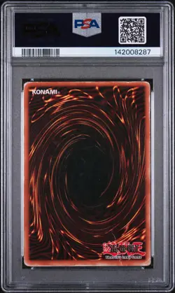 2003 YU-GI-OH! STARTER DECK: JOEY #001 RED-EYES B. DRAGON PSA 2 - Image 2