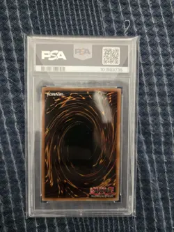 2008 Yu-Gi-Oh! Summoned Skull YAP1-EN003 Anniversary Pack Ultra Rare PSA 9 - Image 5