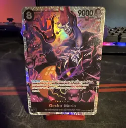 Namco Gecko Moria OP06-086 Wings of the Captain Foil Super Rare 9000 EN - Image 1