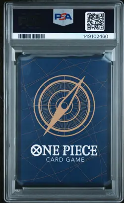 2023 ONE PIECE OP05-CLINKENBEARD SIGNED #012 MONKEY D. LUFFY PSA 10 DNA AUTO 10 - Image 2