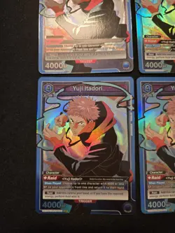 Yuji Itadori SR Union Arena TCG Super Rare Card JJK-1-040 Playset - Image 5