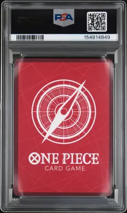 2022 ONE PIECE OP01-ROMANCE DAWN ALTERNATE ART-ERRATA MONKEY D. LUFFY PSA 10 - Image 2