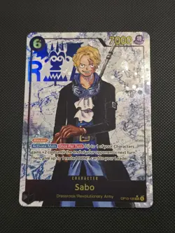Sabo OP13-120 Secret Rare Alternate Art Carrying On His Will One Piece TCG - Image 1