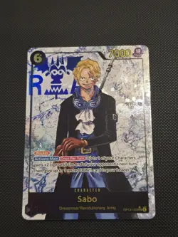 Sabo OP13-120 Secret Rare Alternate Art Carrying On His Will One Piece TCG - Image 1