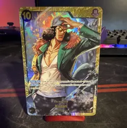 Namco Kuzan OP02-121 Premium Booster The Best Secret Rare Foil Reprint EN - Image 1