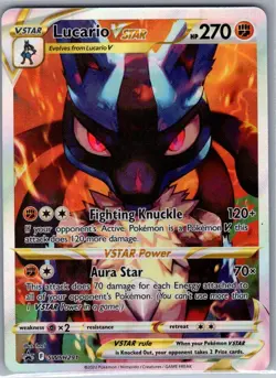 Lucario VSTAR SWSH291 SWSH: Sword & Shield Promo Cards - Pokemon Card - NM - Image 1