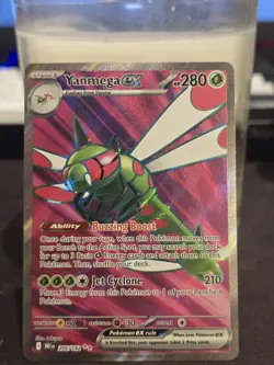Pokemon - Yanmega ex - 206/182 - SV Destined Rivals - Full Art Card - Image 1