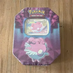 Pokemon Strong Bond Tin Blissey 2019 Booster Standard Size Trading Card Game - Image 1