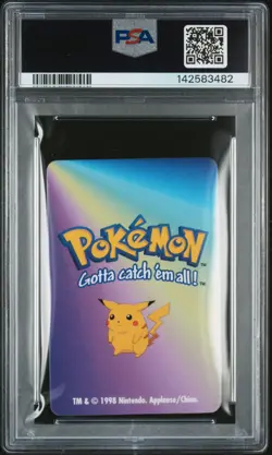 1998 KFC POKEMON CARD GAME #06 CHARIZARD PSA 10 - Image 2