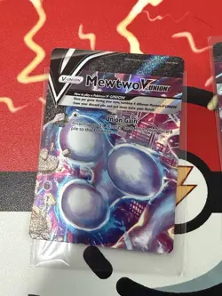 Pokemon TCG Mewtwo Holo Rare V-union 4 Card Set Swsh62 - Image 3