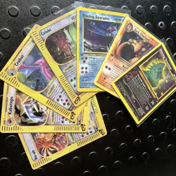 Dark Charizard Shining Gyarados Crystal Celebi Holo DIY Fan Art Cards - Image 1