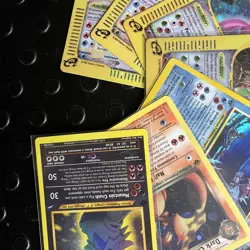 Dark Charizard Shining Gyarados Crystal Celebi Holo DIY Fan Art Cards - Image 3