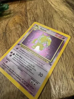 HYPNO Pokemon Card - WOTC - 1st Edition - Fossil - 8/62 - HOLO - NM (A) - Image 2