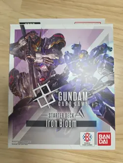 Gundam Card Game Starter Deck ST05 Iron Bloom English Version Factory Sealed New - Image 1