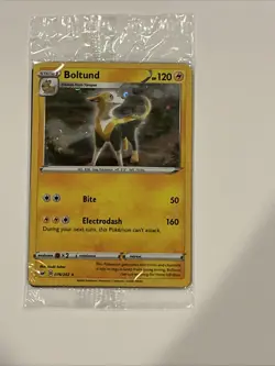 Boltund - Knockout Collection (Cosmos Holo) 076/202 SEALED PROMO Pokemon Card - Image 1