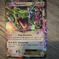 Pokemon Rayquaza EX XY66 XY Promo Holo 170 HP English 2015 Card - Image 1
