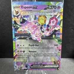 Espeon ex - (Prismatic Evolutions Stamp) 034/131 Miscellaneous Cards & Products - Image 2